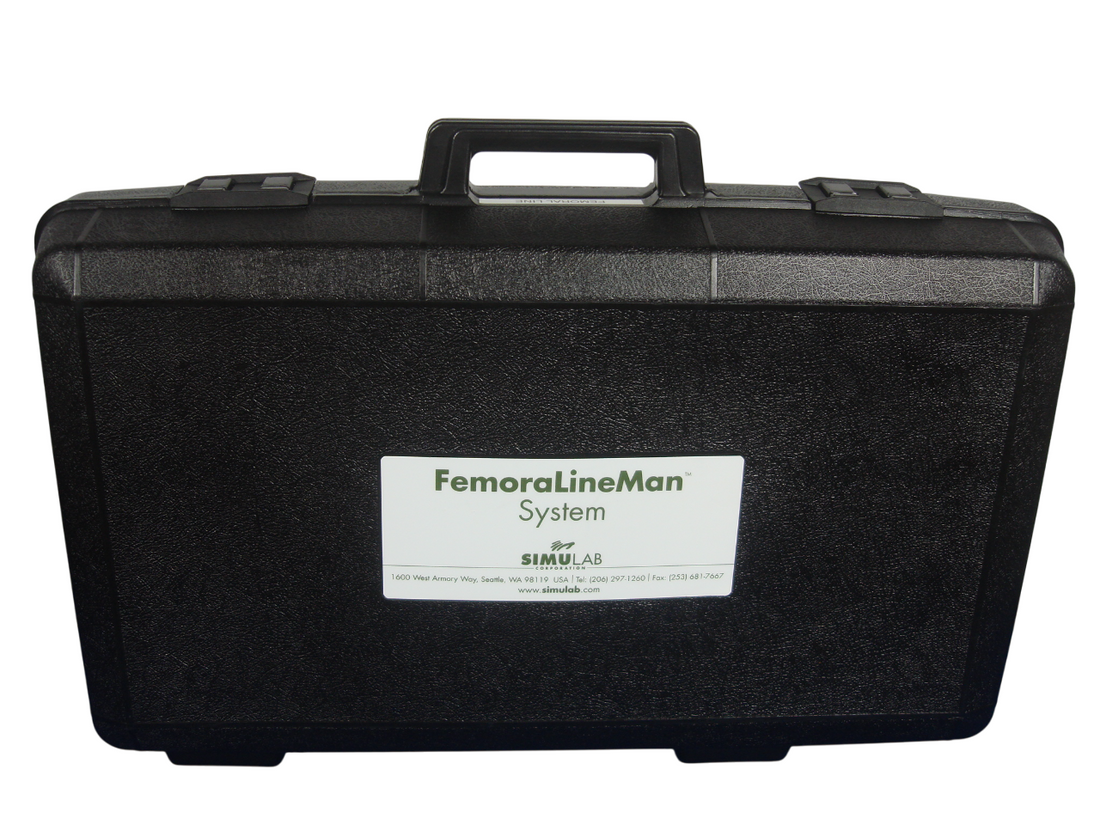 Simulab FemoraLineMan System Ultrasound-Compatible Femoral Line Vascular Access
