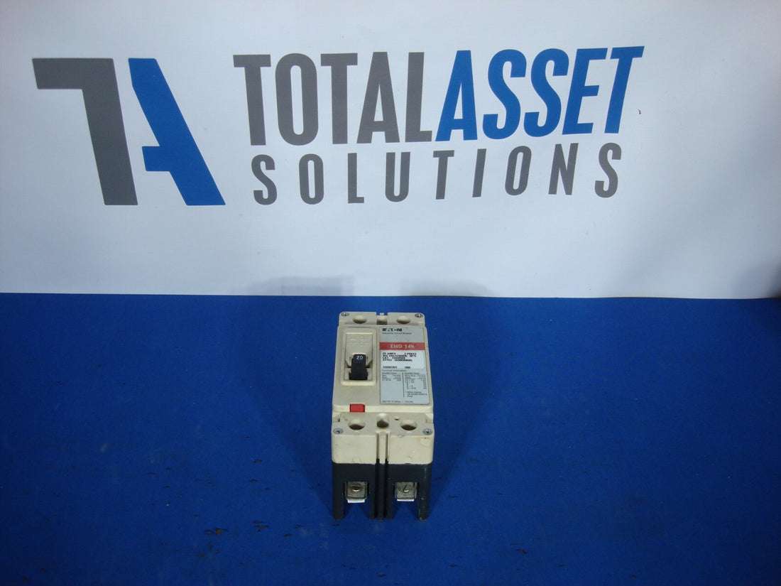 Eaton EHD2020 EHD 14K 20 Amp 2 Pole Industrial Circuit Breaker