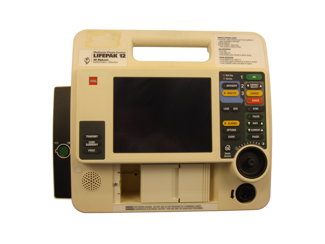 Medtronic Physio - Control Lifepak 500 Biphasic External Defibrillator